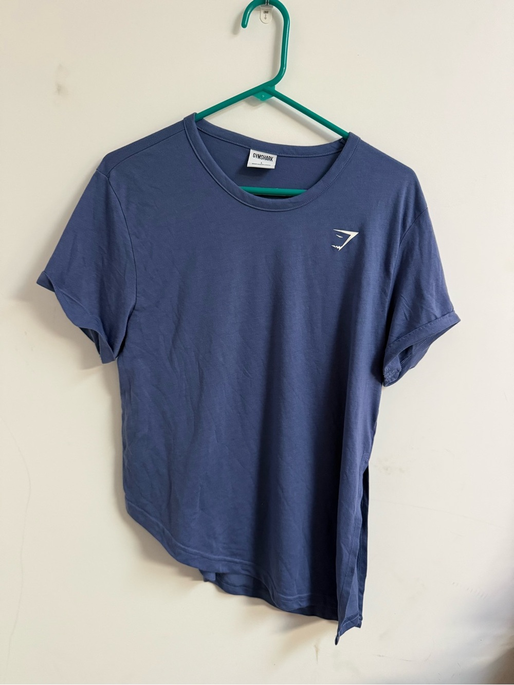 Gymshark Slate Blue Short Sleeve Crew Tee